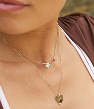 Charger l&#39;image dans la galerie, Collier Naïs Femme ACIER DORE ET NACRE ZAG SNS26588-01SEL
