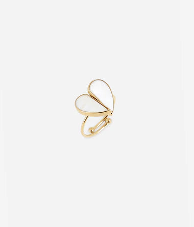 BAGUE réglable Femme ACIER ET NACRE ZAG SRM25249-01sel