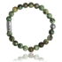 BRACELET Mixte Turquoise Africaine et Talisman de Prospérité LAUREN STEVEN