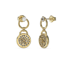 Charger l&#39;image dans la galerie, BOUCLES D&#39;OREILLES Dame acier doré DREAMING GUESS JUBE03130JWYG
