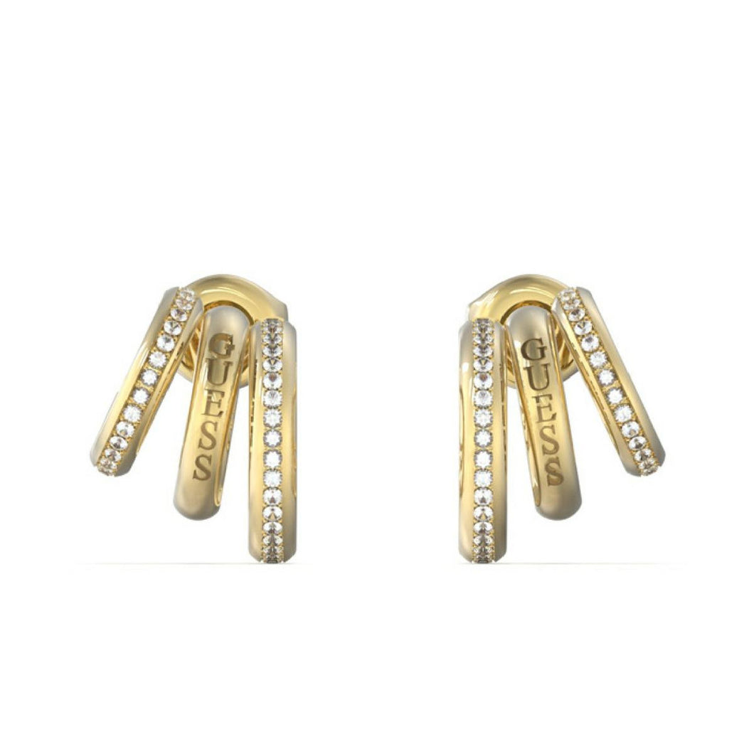 BOUCLES D'OREILLES Dame triple anneau ouvert GUESSJUBE03302JWYG
