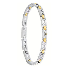 Charger l&#39;image dans la galerie, BRACELET HOMME &quot;Iconic bicolore&quot; MASERATI JM124ABD38
