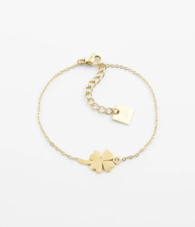 BRACELET Dame TREBOL acier doré pampilles ZAG SBS9019-01U