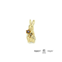 Charger l&#39;image dans la galerie, BROCHE Femme LAPIN DORE
