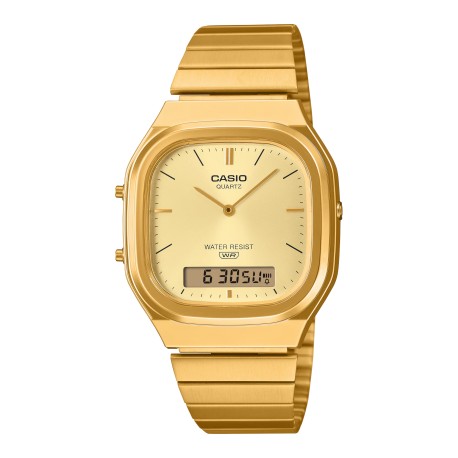 MONTRE Unisexe CASIO VINTAGE DORE AQ-240EG-9AEF