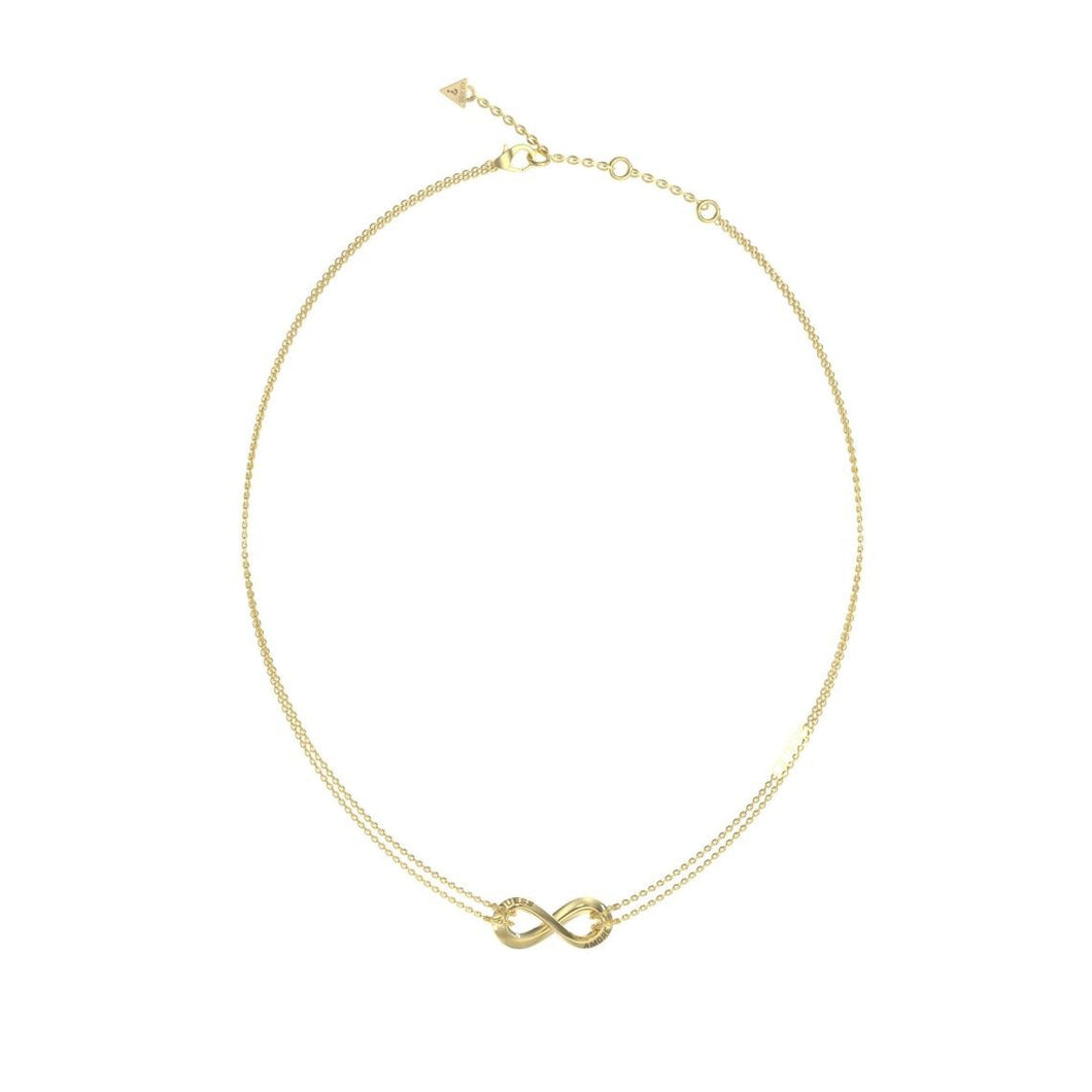 COLLIER Dame acier doré AMORE GUESS JUBN05049JWYG