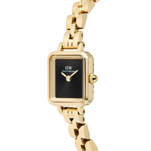 Charger l&#39;image dans la galerie, MONTRE Dame Quadro Mini Arch 3-link Emerald Sunray Gold  DANIEL WELLINGTON DW00100851
