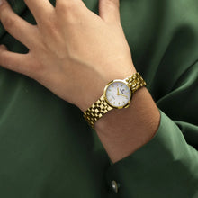 Charger l&#39;image dans la galerie, MONTRE Dame acier doré &quot;Mademoiselle&quot;  FESTINA F20748/1
