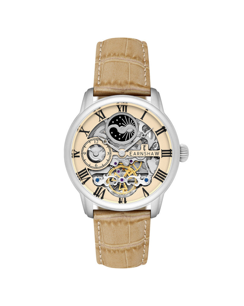 MONTRE Homme Longitude Automatic Skeleton EARNSHAW ES-8006-0D