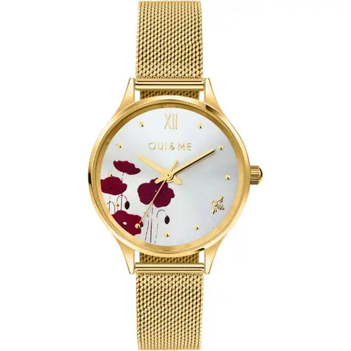 MONTRE Femme ACIER DORE OUI&ME BICHETTE ME010405