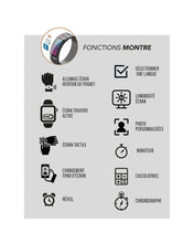 Charger l&#39;image dans la galerie, MONTRE CONNECTEES SMARTY SW081F

