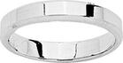ALLIANCE Homme ruban OR BLANC 375/1000