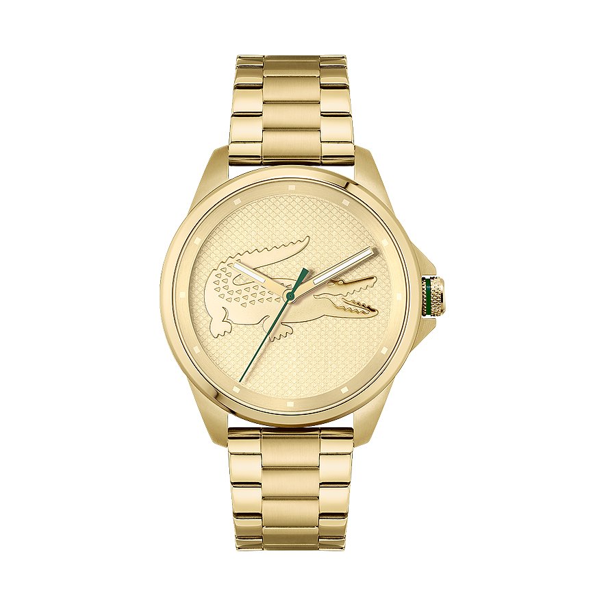 MONTRE Dame LACOSTE ACIER DORE 43 MM