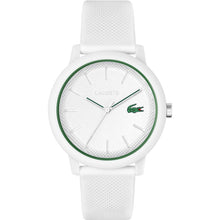 Charger l&#39;image dans la galerie, Montre mixte LACOSTE 12.12  Silicone Blanc 2011169
