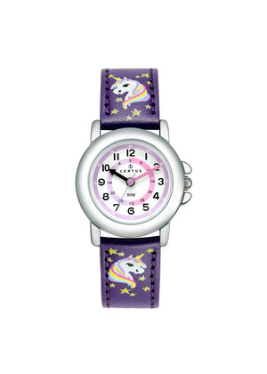 MONTRE CERTUS FILLE 647640 BRACELET VIOLET LICORNE