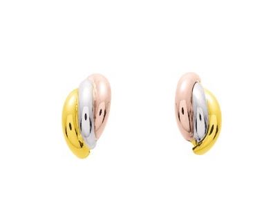 BOUCLES D OREILLES Dame 3 ors 653079