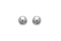 BOUCLES D OREILLES Dame BOULE ARGENT RHODIE 70240323