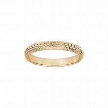 Charger l&#39;image dans la galerie, ALLIANCE VERMEIL 3 MM DIAMANTEE V863083
