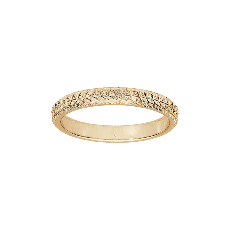 ALLIANCE VERMEIL 3 MM DIAMANTEE V863083
