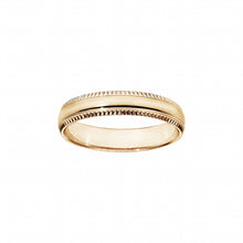 Charger l&#39;image dans la galerie, ALLIANCE DIAMANTEE 4 MM VERMEIL V86314
