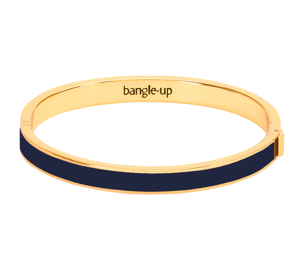 Bracelet à fermoir  Bangle Up Bleu Nuit
