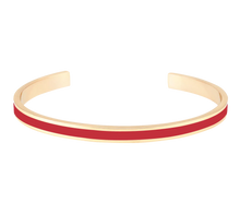Charger l&#39;image dans la galerie, Jonc ouvert Bangle Up Rouge Salsa
