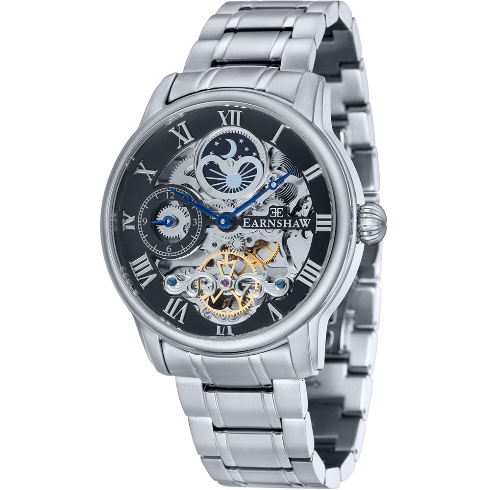 MONTRE Homme EARNSHAW  Automatique SQUELETTE  ES-8006-11