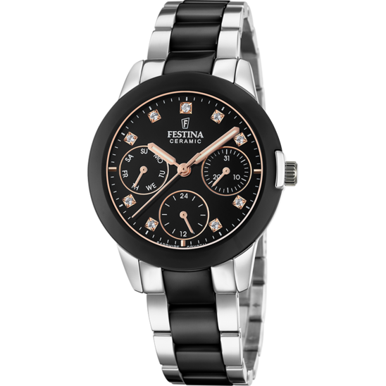 MONTRE dame FESTINA CERAMIC NOIR F20497/3