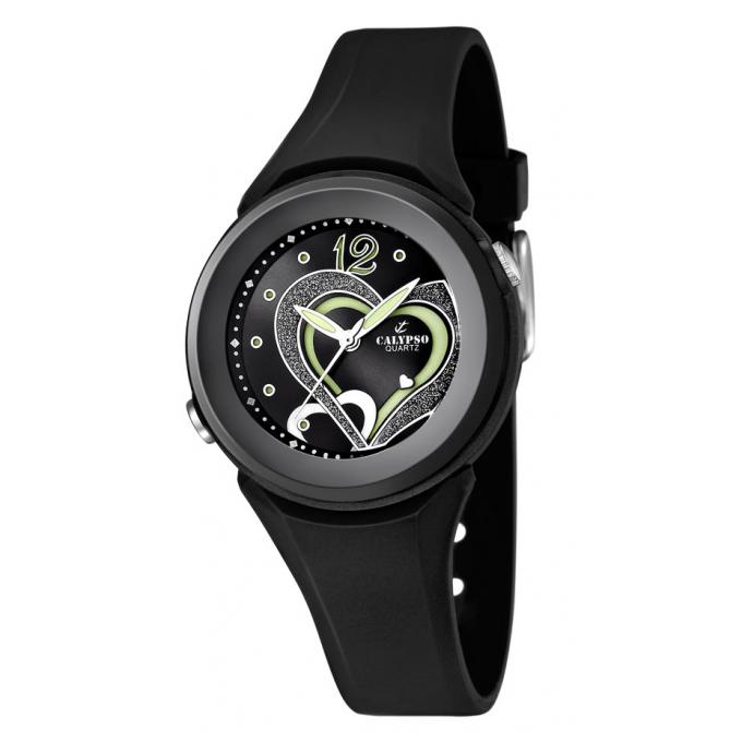 MONTRE Dame Silicone Versatile lumineux KALYPSO K5576/6