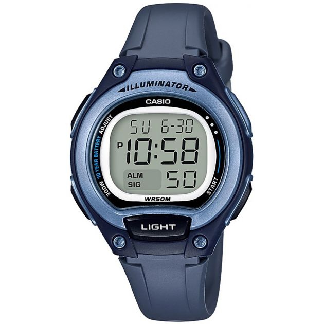 Montre MIXTE CASIO en Résine Bleue LW-203-2AVEF