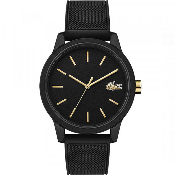 Montre Mixte LACOSTE L12.12 en Silicone Noir 2011233