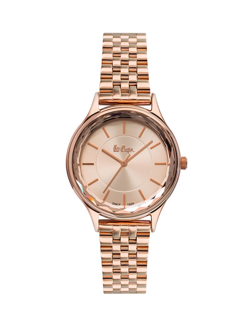 MONTRE LYNA LEE COOPER FEMME DORÉ ROSE